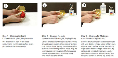 How to Clean Laser Focus Lens