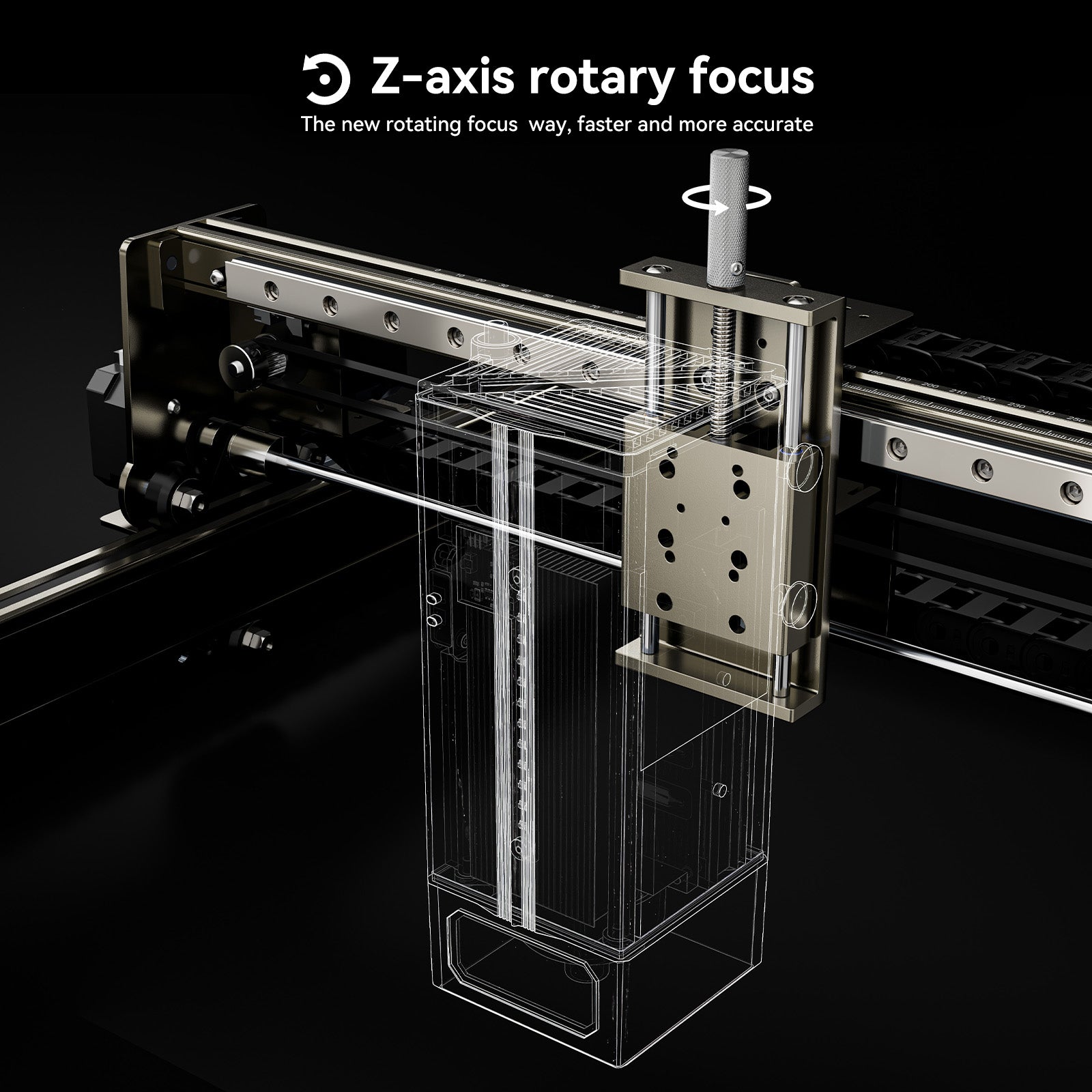 Atom Stack A40 Riser Kit Professional ATOMSTACK S40 Pro A40 Pro X40 Pro 40W Laser Engraver & Cutter