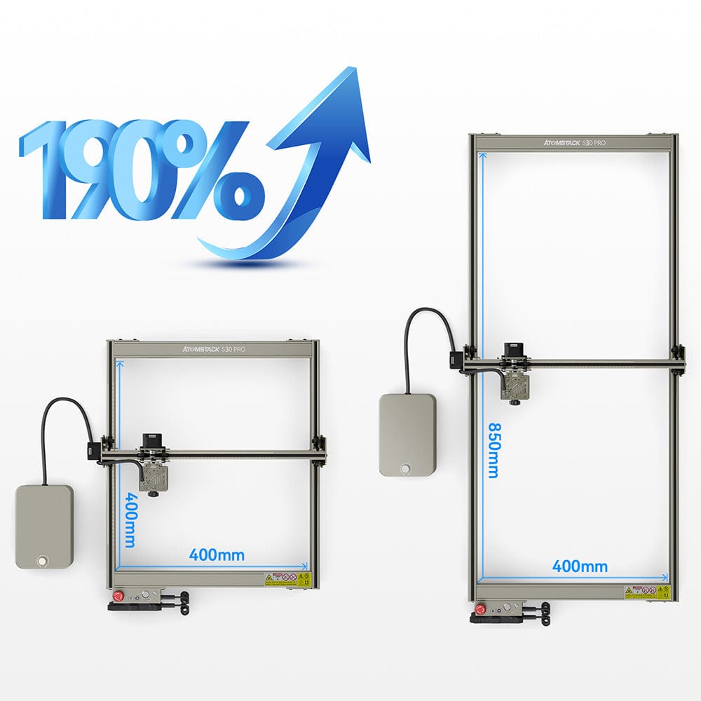 Extension Kit for Atomstack S30 Pro A30 X30 Laser Engraving Machine
