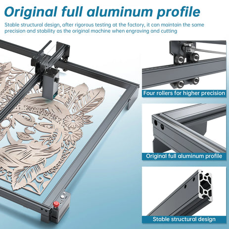 Mgraver Atomstack E85 Engraving Area Expansion Kit XY-axis Extension Frame Kit