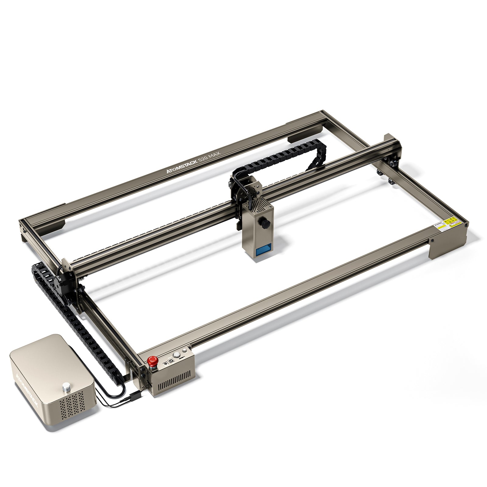 Atomstack S20 Max Laser Engraver with F30 Pro Upgraded Air Assist System