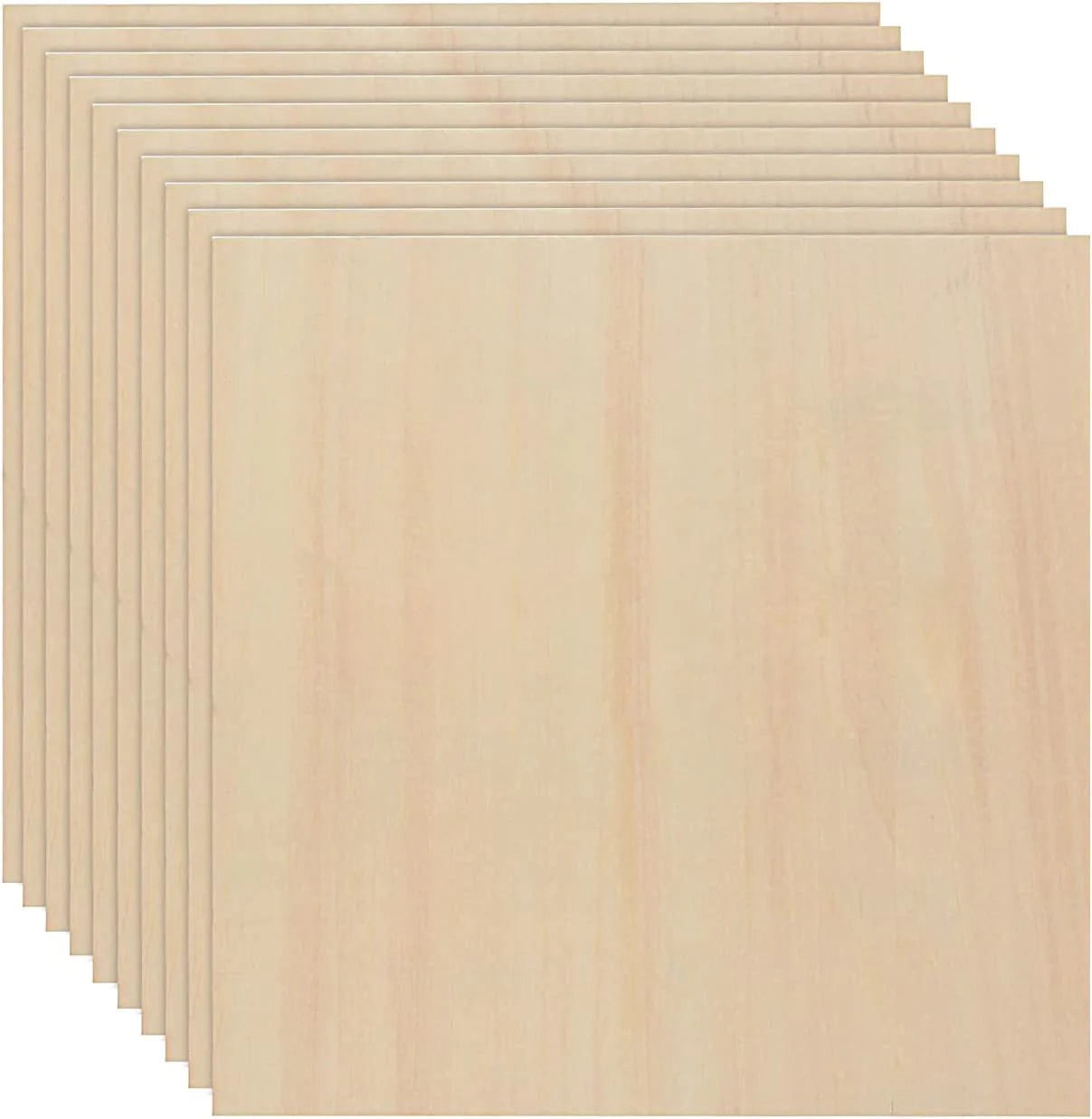 20 Pack Basswood Sheets, Thin Balsa Wood Sheets for Craft, Laser