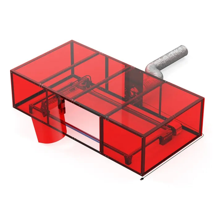 Sculpfun Enclosure 1440x720x360mm Smoke Exhaust Box For Laser Engraver