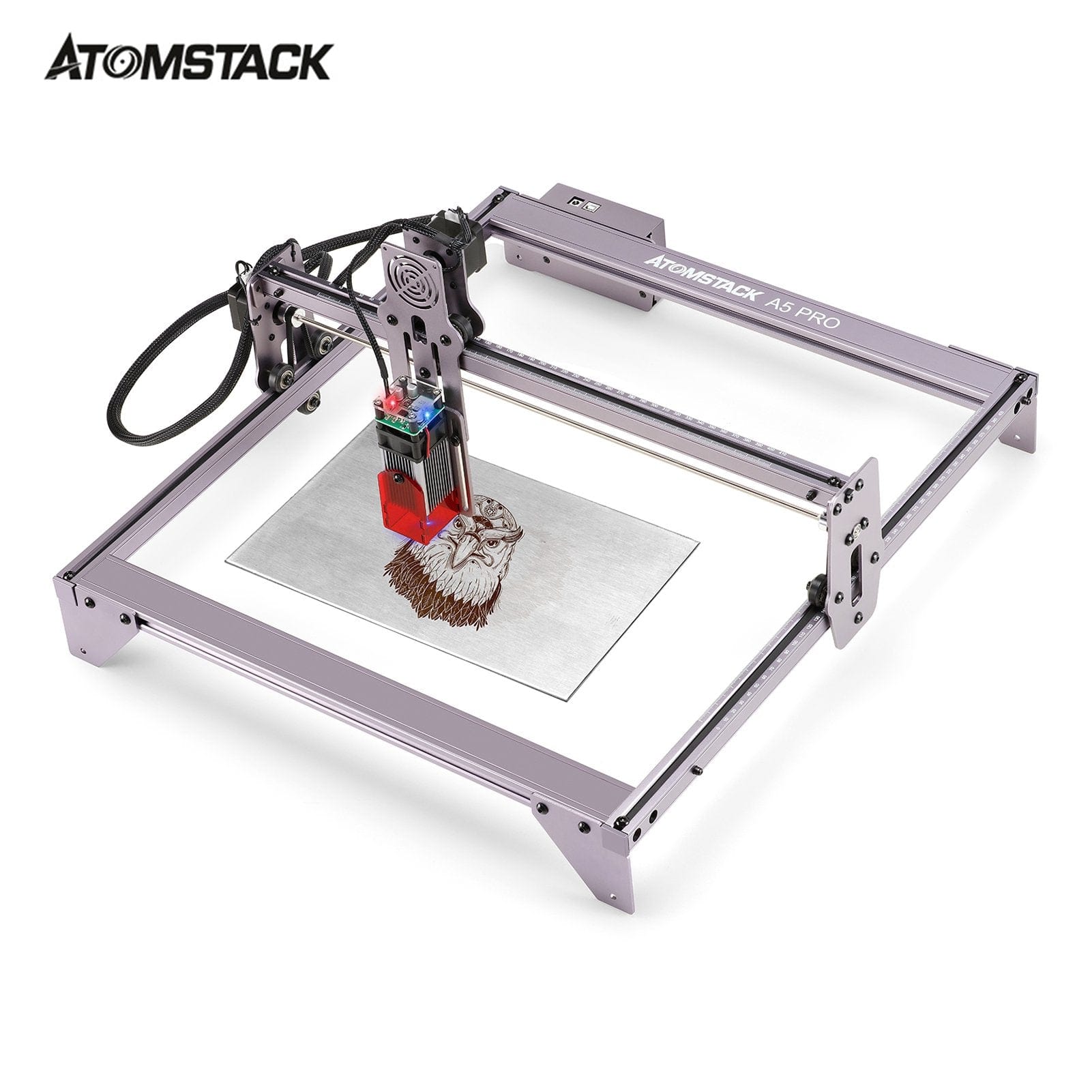 Popular Atomstack A5 PRO 40W Desktop Laser Engraving & Cutting Machine