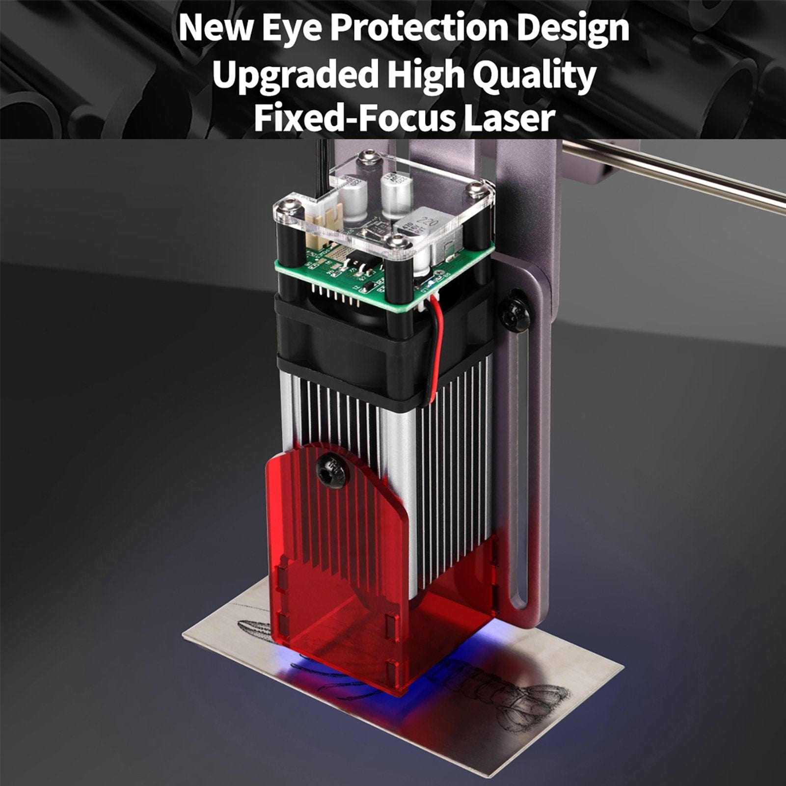 Popular Atomstack A5 PRO 40W Desktop Laser Engraving & Cutting Machine