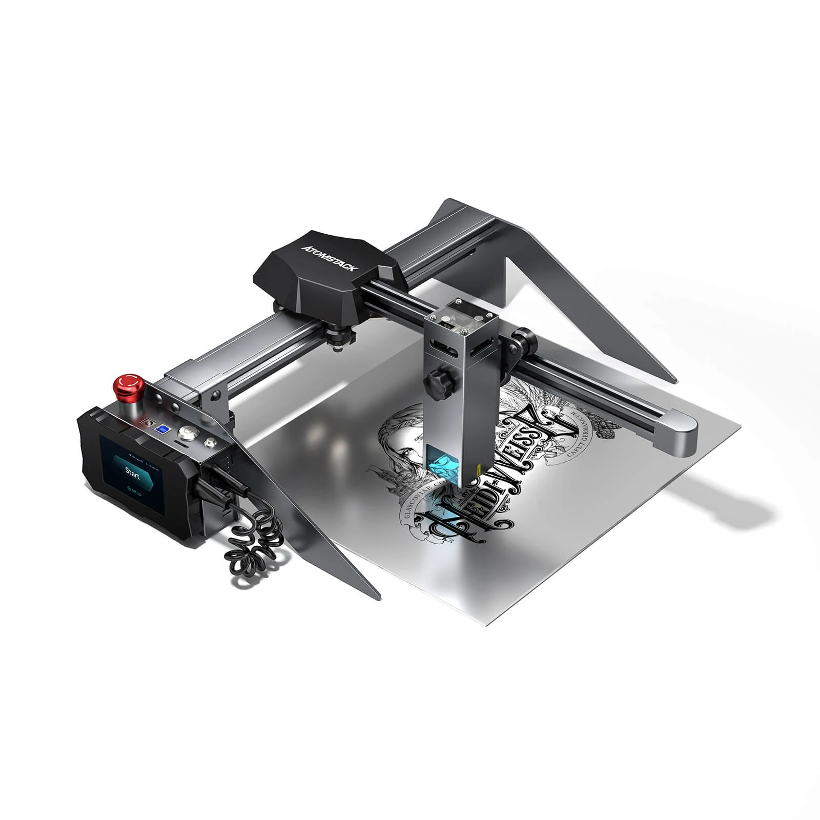 Portable Atomstack P9 M50 50W Fixed Focus Laser Engraver and Cutter Portable Atomstack P9 M50 50W Fixed Focus Laser Engraver and Cutter