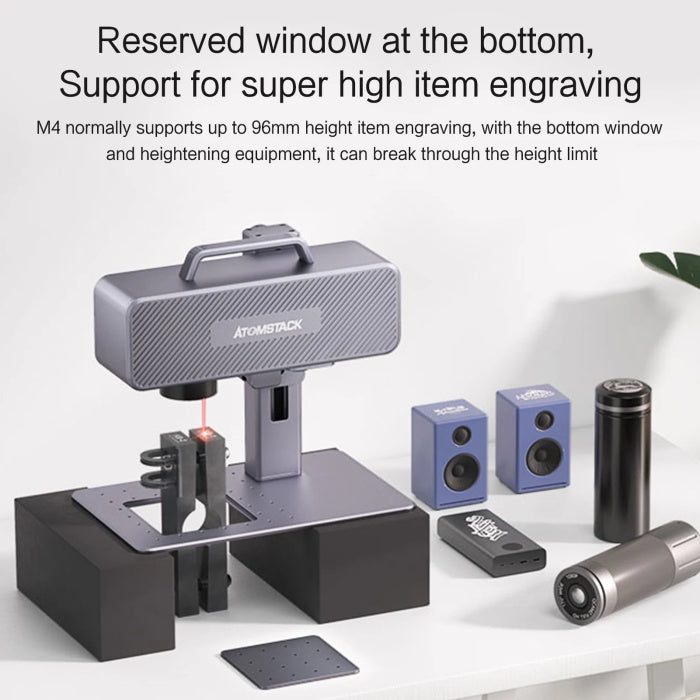 Atomstack M4 Fiber Laser Marking Machine Portable Engraver