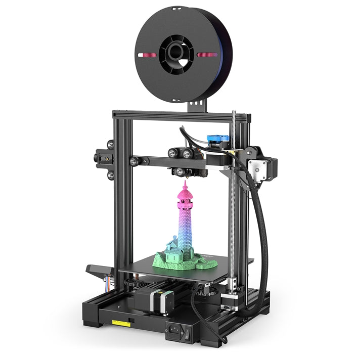 Creality Ender-3 V2 Neo CR Touch Auto Leveling 3D Printer Full-metal Bowden  Extruder Stable Integrated Design 3-Step Assembly Quiet Printing