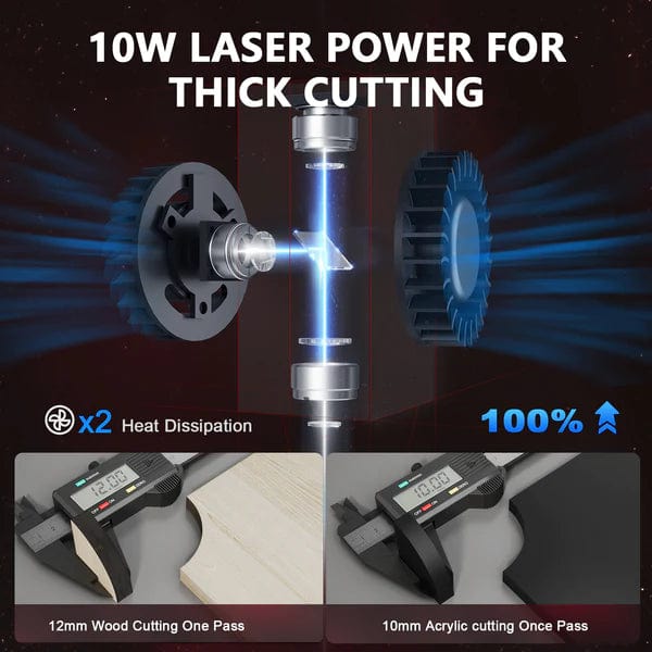  ORTUR Laser Master 3 10W Output Power Laser Engraver