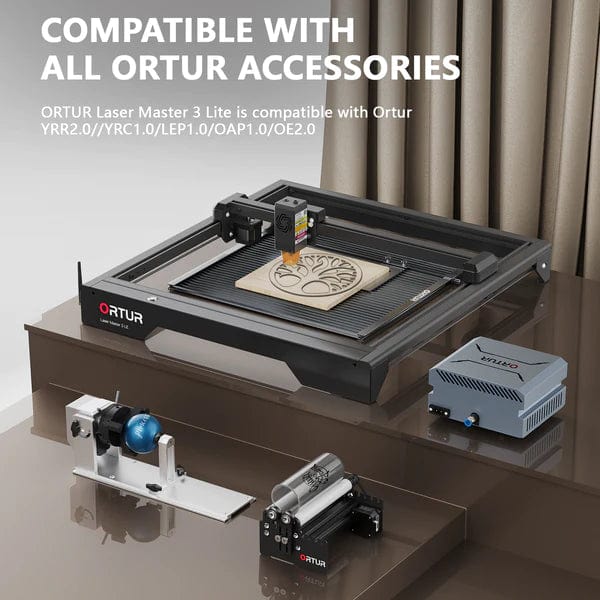 Ortur Laser Master 3 10W Laser Engraver 20000mm/min Engraving Speed
