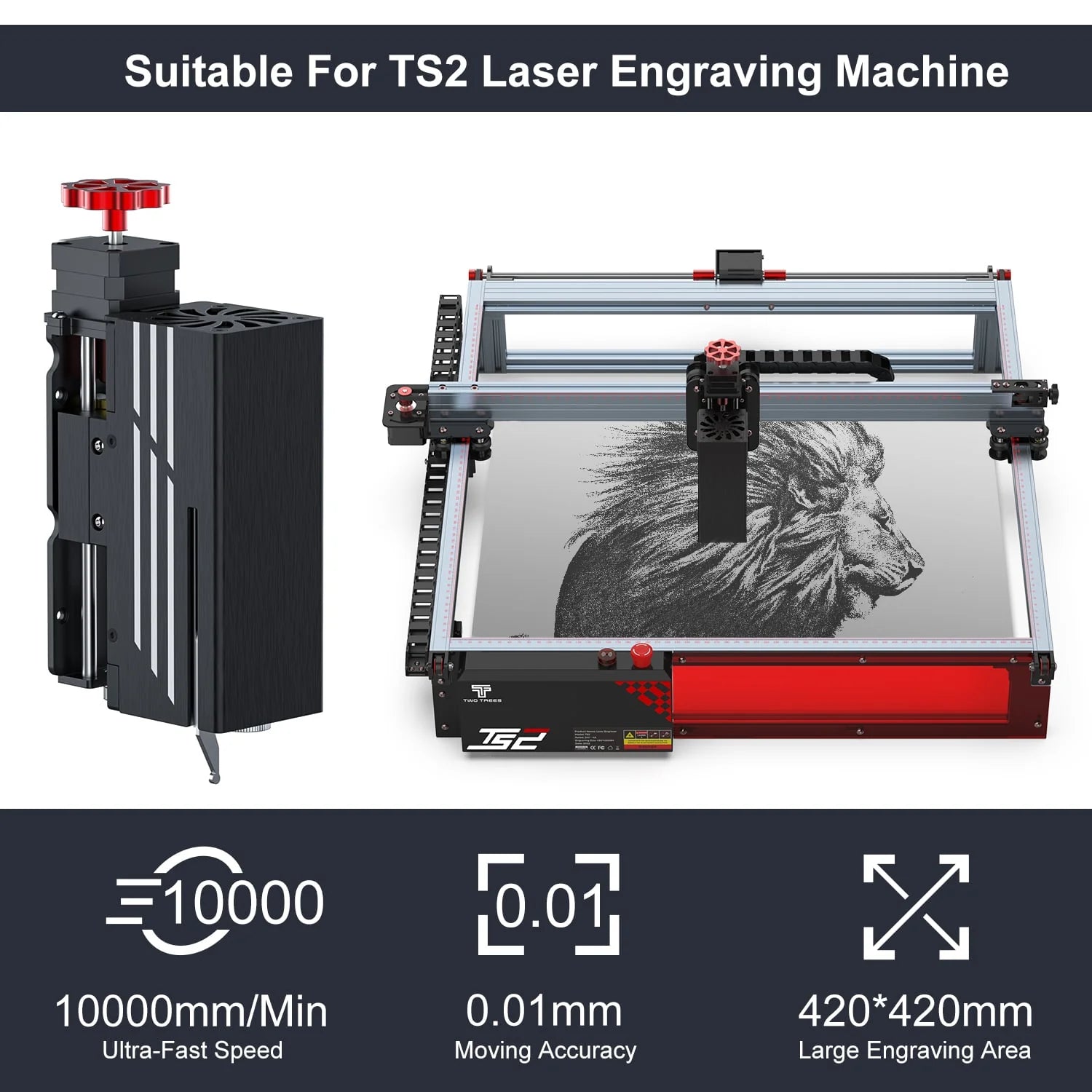 Twotrees Engraving Material Kit Laser Engrave Material Wooden Sheet Cu